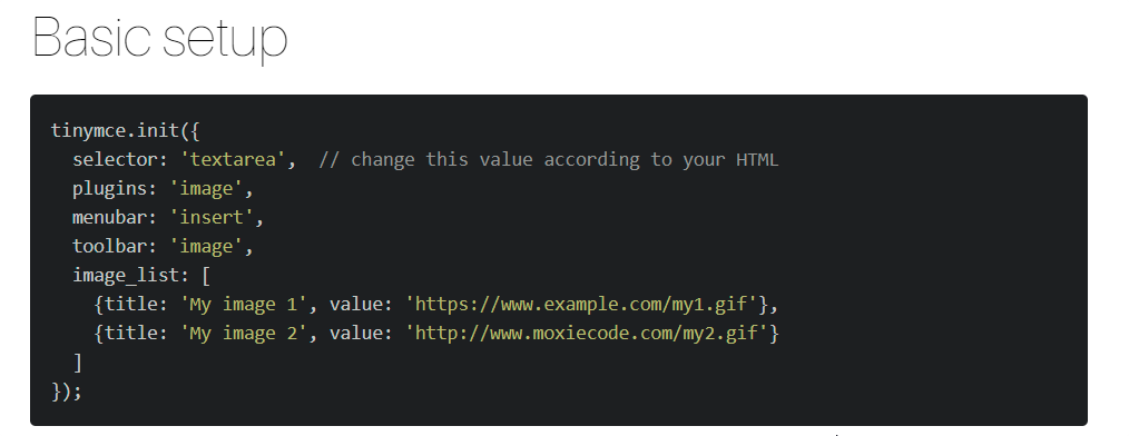 How To Use Tinymce Image Upload With Asp Core